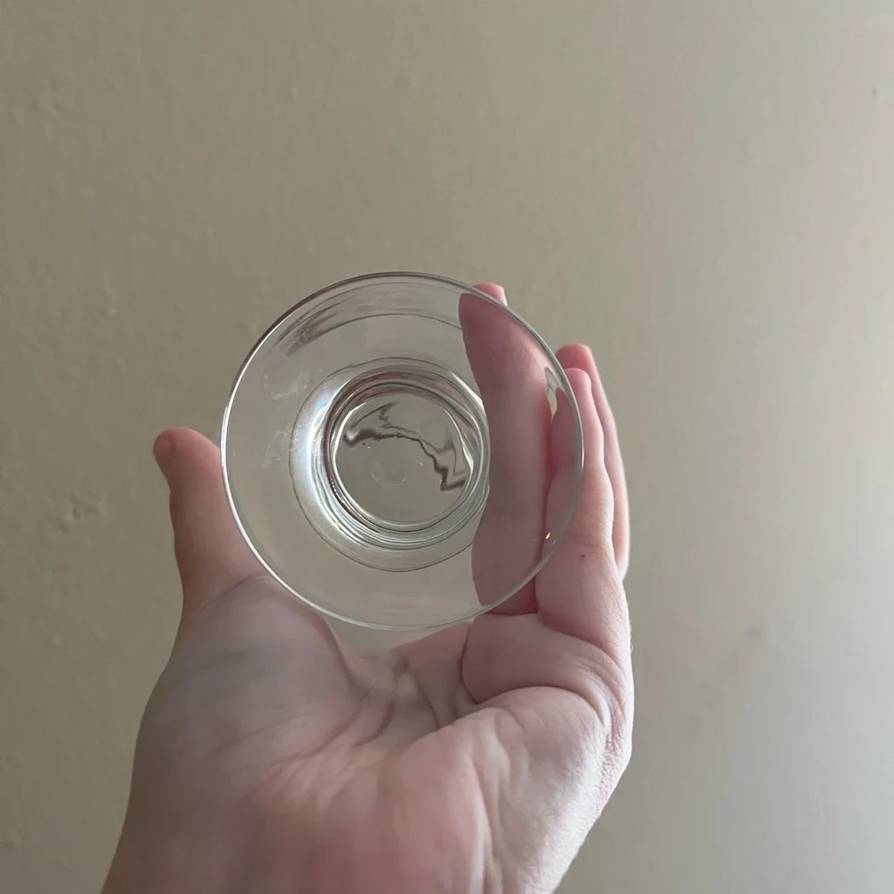 Pasabahce Gold Rimmed Brandy Glasses